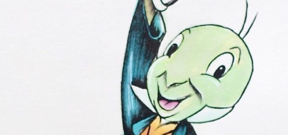 Disney Inktober 2017 - #2 Criquet - Pinocchio