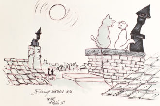 Disney Inktober 2017 - #11 Chats - Les Aristochats